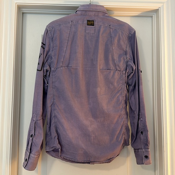 G-Star Work Lawrence Shirt L/S - Cotton Button Down - Picture 3 of 11